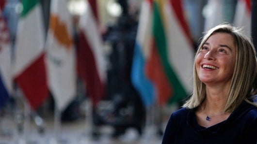 Federica Mogherini. Foto: AFP