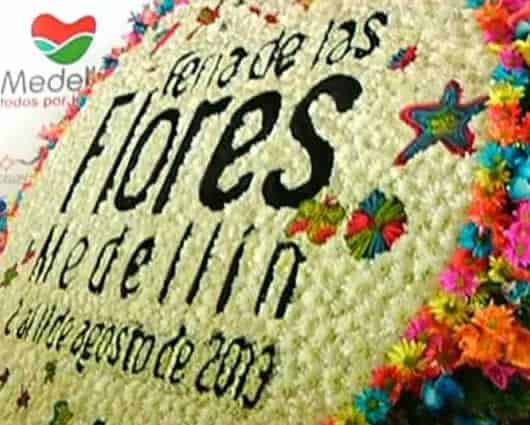 La magia de las flores y el color encienden hoy las calles de Medellín. Foto: OFICIAL