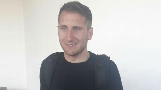 El delantero paraguayo Fernando "El Queso" Fernández, nuevo refuerzo del América de Cali, Foto América de Cali