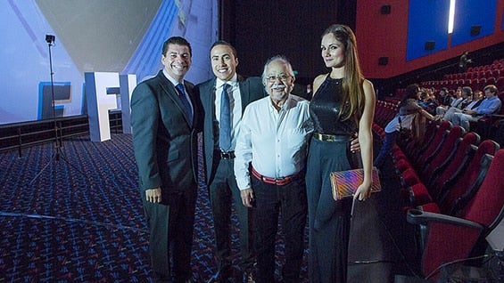 El actor Carlos Muñoz en el Festival Internacional de Cine de Santander 2015. Foto: ficsfestival.