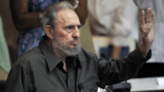 Fidel Castro, fue un militar, revolucionario y político cubano.Foto: AFP.