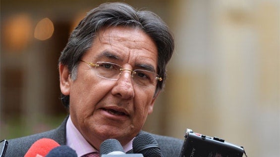 El fiscal general, Néstor Humberto Martinez. Foto: AFP