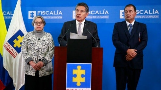 Néstor Humberto Martínez al presentar su renuncia.