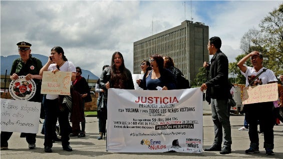 Uribe Noguera raptó, violó y asesinó el domingo 4 de diciembre de 2016 a Yuliana Samboní. Foto: EFE