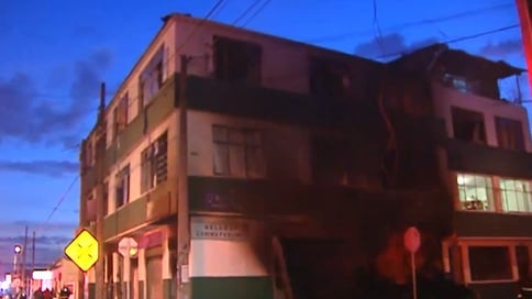 Tras la emergencia, los Bomberos de la ciudad no reportaron personas heridas. Foto Noticias RCN