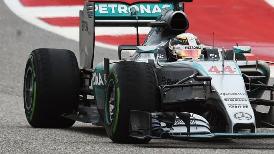 Hamilton se consagró campeón en el Gran Premio de Estados Unidos, disputado en Austin (Texas). Foto: AFP.