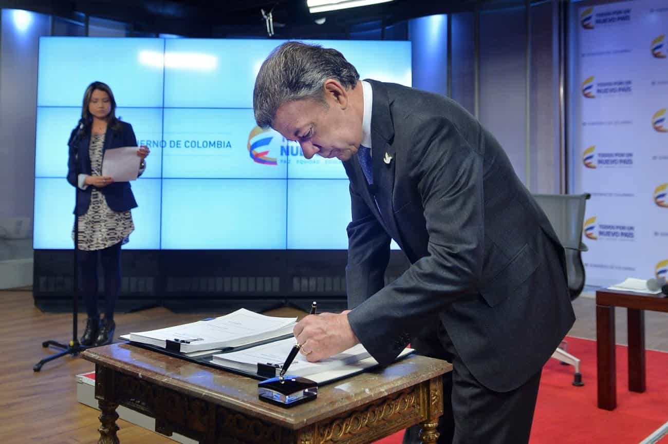 El presidente Juan Manuel Santos. Foto: Oficial.