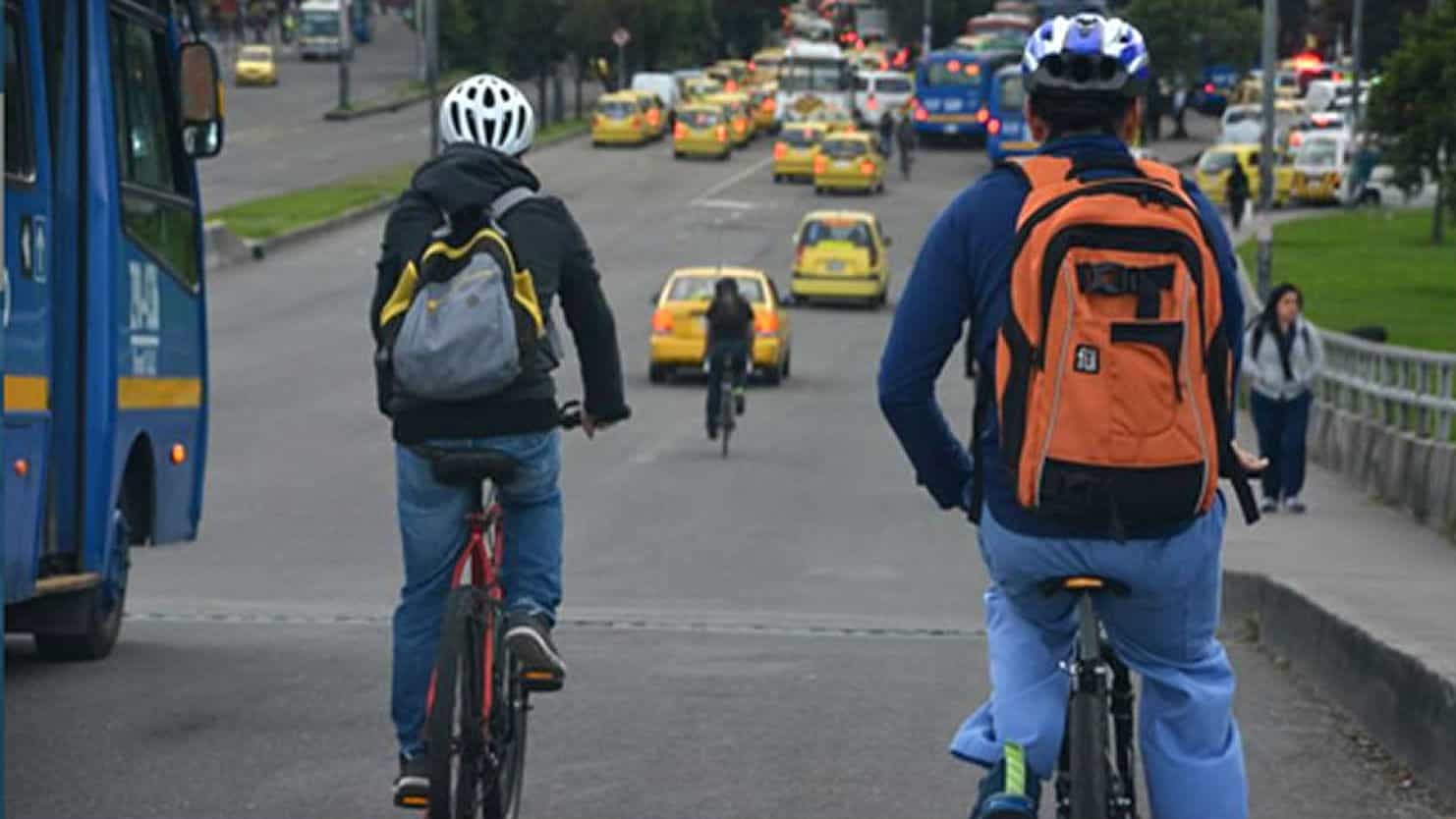 La nueva jornada de 'Día sin carro y sin moto' irá desde las 5 de la mañana hasta las 7:30 de la noche. Foto @Kenayrgf