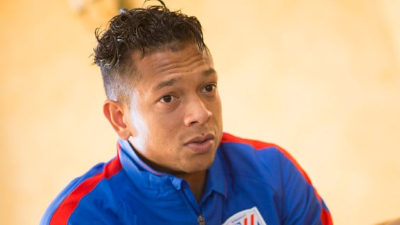 Fredy Guarín, futbolista colombiano. Foto: EFE.