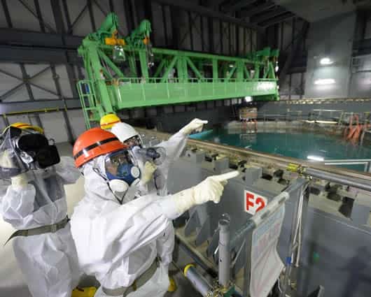 Tokyo Electric Power detectó 1,6 becquereles de cesio 137 por litro de agua de mar. Foto:AFP