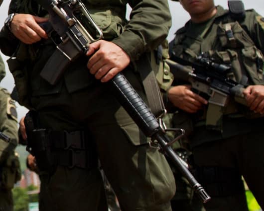 El operativo se registró cerca de Cúcuta. Foto: AFP.