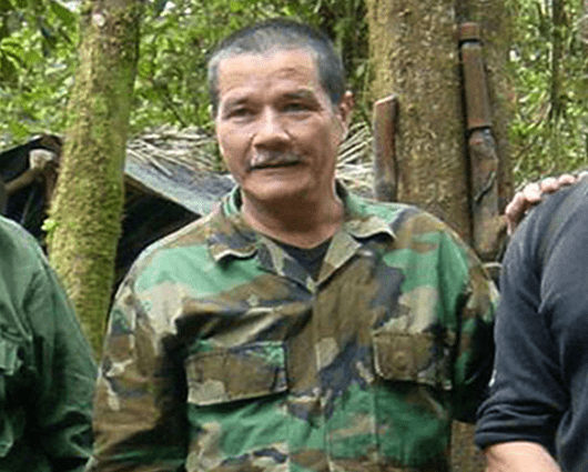 Nicolás Rodríguez Bautista o alias ‘Gabino’, jefe máximo del ELN. Foto: AFP