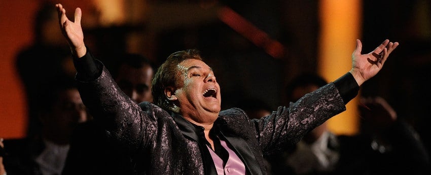 Juan Gabriel. Foto: AFP