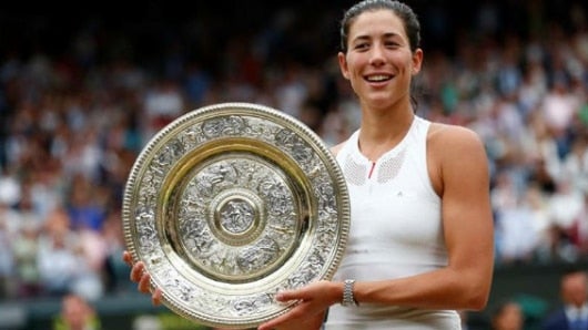 Garbiñe Muguruza, tenista española. Foto: EFE/EPA/Nic Bothma