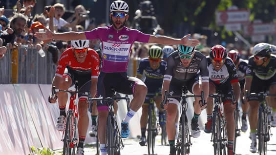 Fernando Gaviria, ciclista colombiano. Foto: AFP