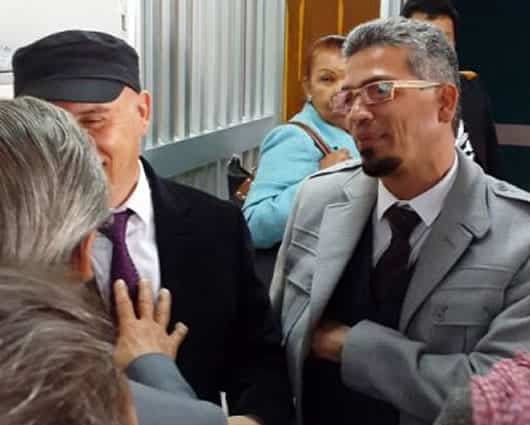 Carlos Hernando Rivera y Gonzalo Ruiz, recién casados. Foto: Germán Duque.