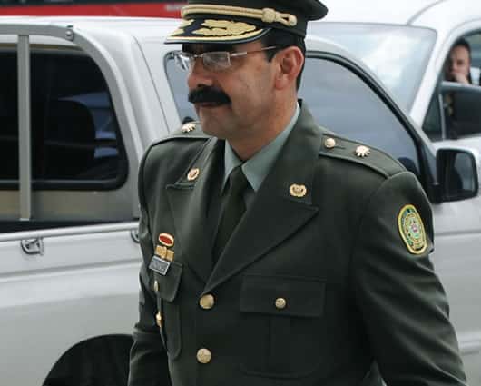 El director de la Policía Nacional, general Rodolfo Palomino. Foto: AFP.
