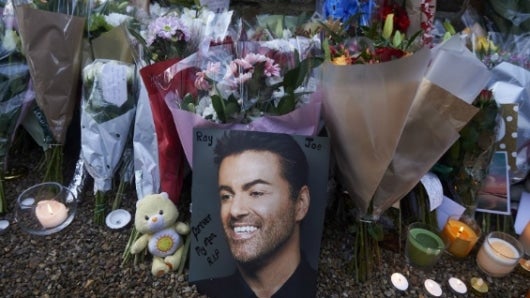 George Michael murió el 25 de diciembre de 2016 a los 53 años. Foto: AFP.