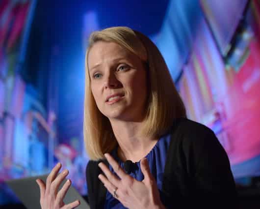 Marissa Mayer, gerente de Yahoo! Foto: AFP