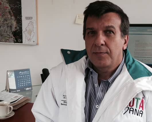 Carlos Alberto Montoya, gerente de la Empresa de Renovación Urbana. Foto oficial.