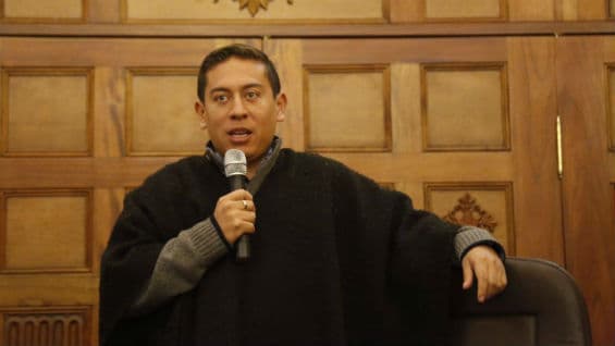 El gobernador de Boyacá, Carlos Andrés Amaya Rodríguez. Foto Facebook.com/carlosandresamayar