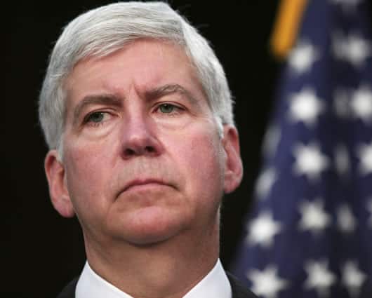 Rick Snyder, gobernador del estado de Michigan.