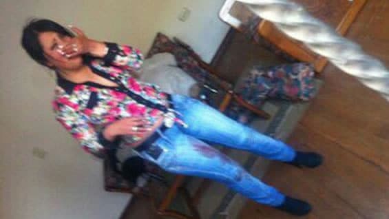 Foto de la supuesta golpiza.