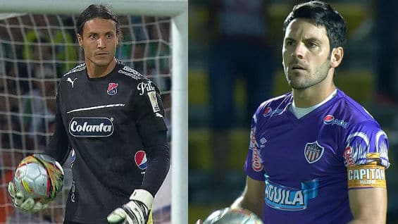 David González y Sebastián Viera. Fotos: DeportesRCN.com