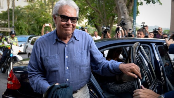 Felipe González, expresidente del Gobierno español . Foto: AFP