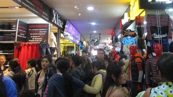 Comerciantes de San Victorino. Foto Facebook El Gran San Victorino