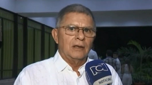Rodrigo Granda en el Palacio de Convenciones de La Habana. Foto: EFE.