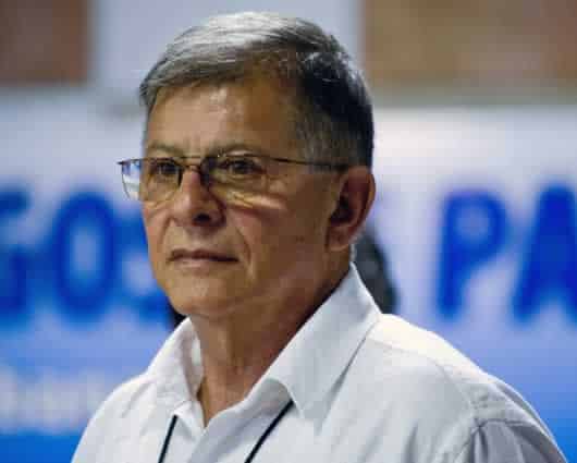 'Rodrigo Granda', negociador de las Farc en los diálogos de paz. Foto: AFP.