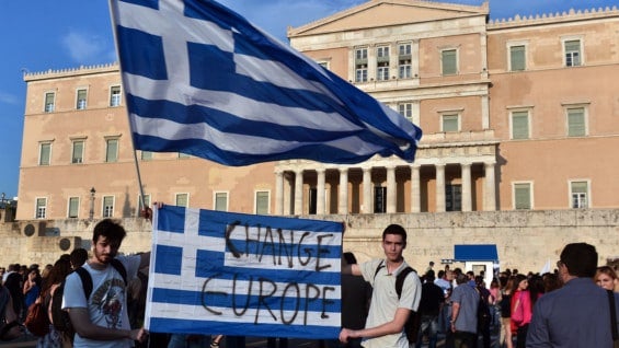 "Grecia sigue en la mesa de negociaciones", insiste el comunicado. Foto: AFP