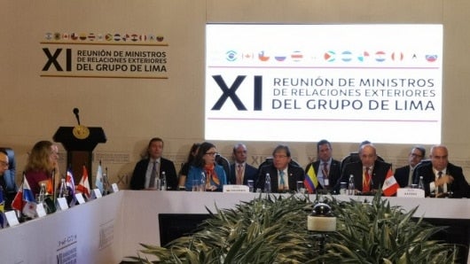 FOTO: Reunión Grupo de Lima. NoticiasRCN.com