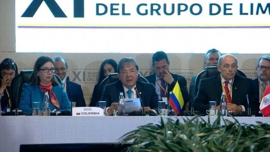 FOTO: Reunión Grupo de Lima. NoticiasRCN.com