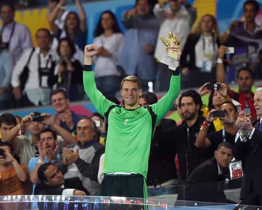 Manuel Neuer, arquero alemán. AFP