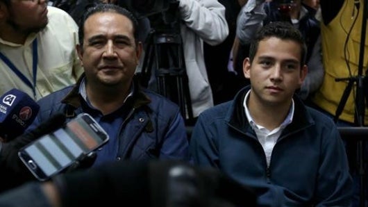 Sammy Morales (izq) y José Manuel Morales Marroquín (der). Foto: EFE