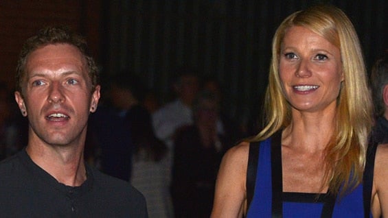 Gwyneth Paltrow y Chris Martin se casaron en diciembre de 2003. Foto: AFP.