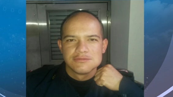 Diego Fernando Castro, el bombero de 24 años que fue encontrado muerto.