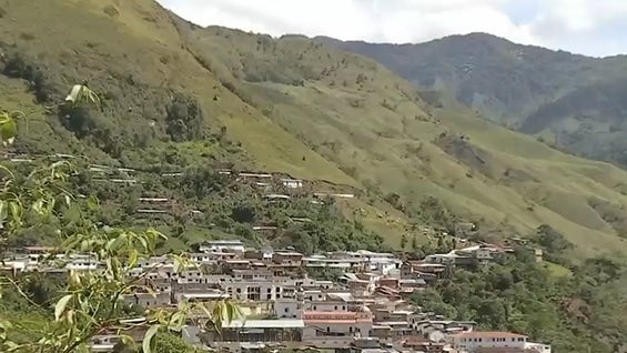 La evidencia del conflicto armado es innegable en esta zona del Catatumbo. Foto: NoticiasRCN.com