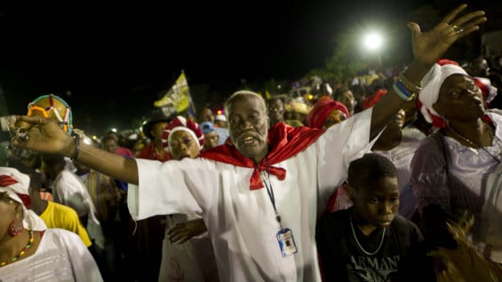 Carnaval de Haití. Foto: AFP