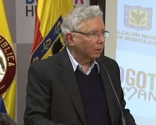 Alberto Merlano, gerente del Acueducto de Bogotá.
