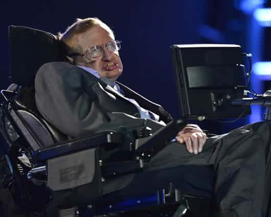 Stephen Hawking, físico británico. Foto: AFP
