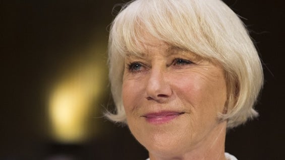 Helen Mirren, ganadora al Oscar a mejor actriz por 'The Queen' (2006). Foto: AFP.