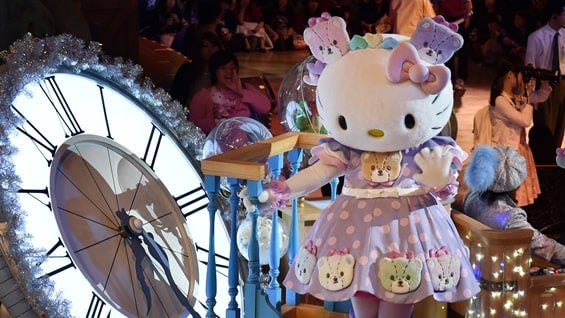 En 1974, nadie hubiera imaginado que Hello Kitty llegaría a imponerse como un asombroso éxito mundial. Foto: AFP.
