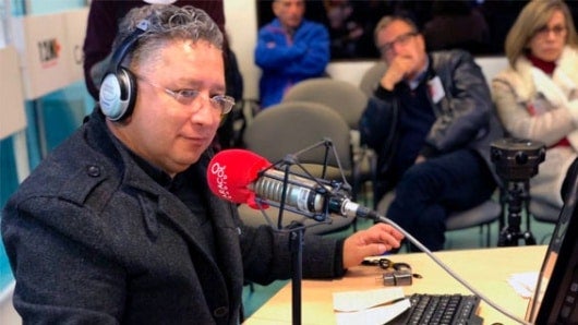 Herbin Hoyos en la última emisión del programa.