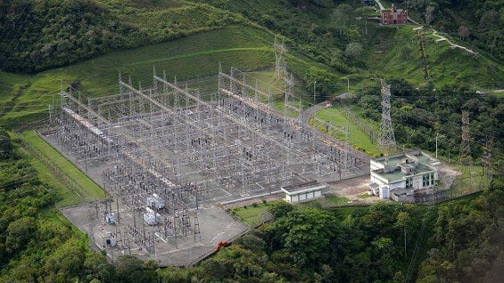 Hidroeléctrica de Guatapé. Foto: SIG.