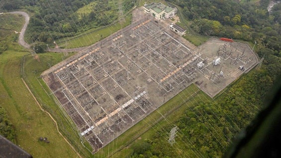 Planta de la hidroeléctrica de Guatapé, Antioquia. Foto: Presidencia.