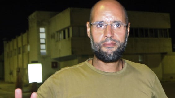 Seif al Islam Gadafi. Foto: Archivo AFP