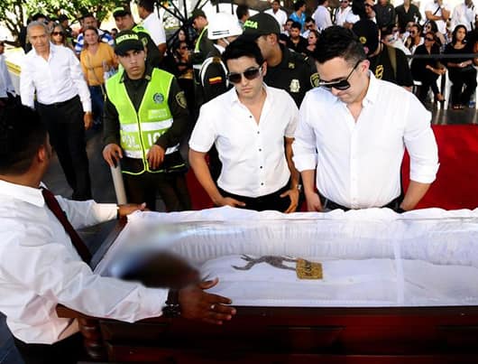 Diomedes Díaz será sepultado a las 4 p.m. Foto: EFE